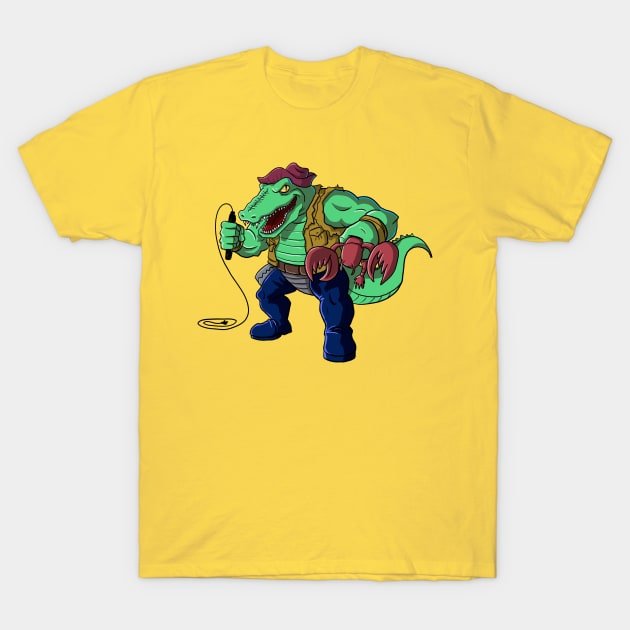 Hunter Leatherhead T-Shirt by tabslabred